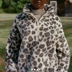 OFFLINE Aerie Sherpa Quarter Zip Jacket